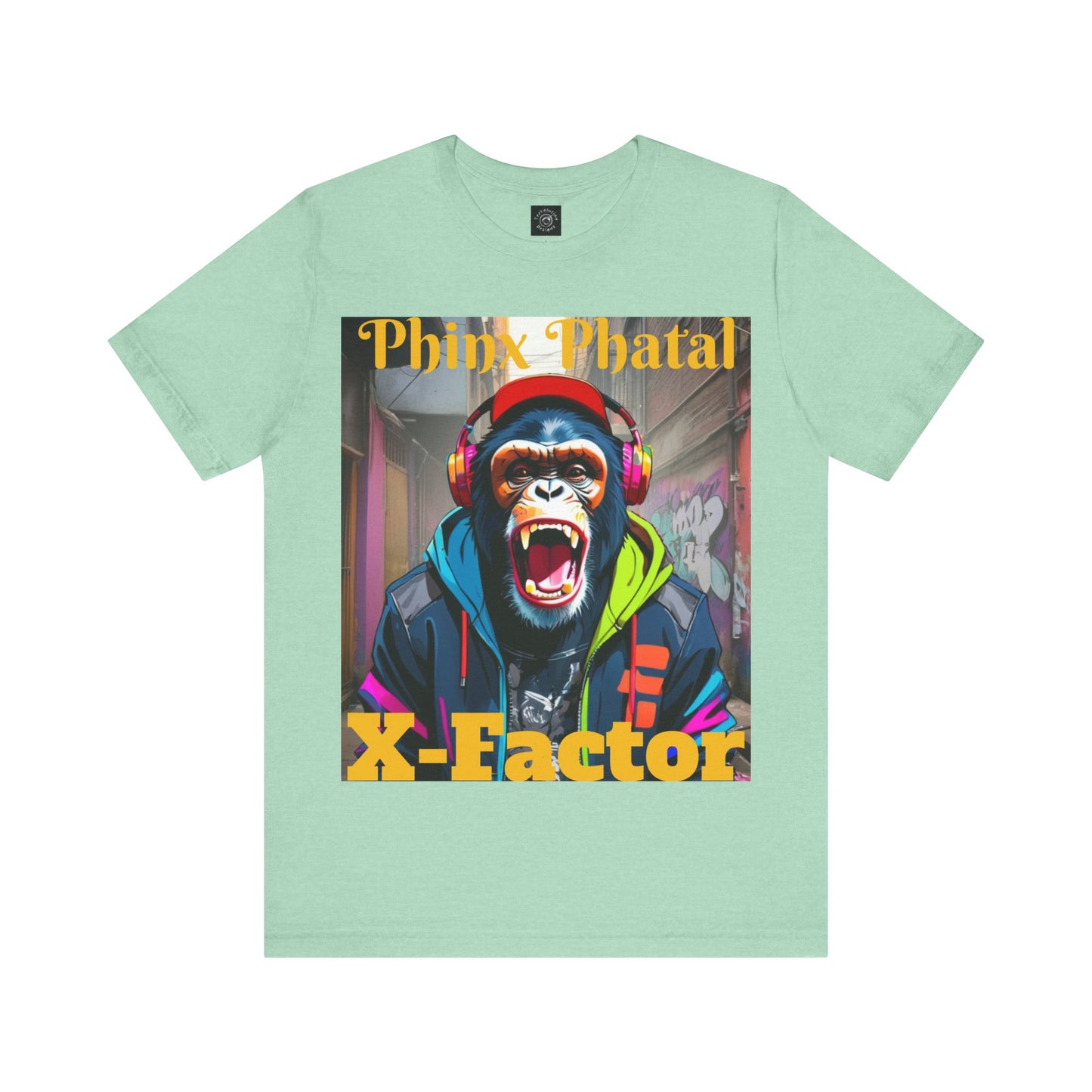 X-Factor Promo Art | Phinx Phatal | Devi Records | Hip Hop | Unisex | Men's | Women's | Tee | T-Shirt