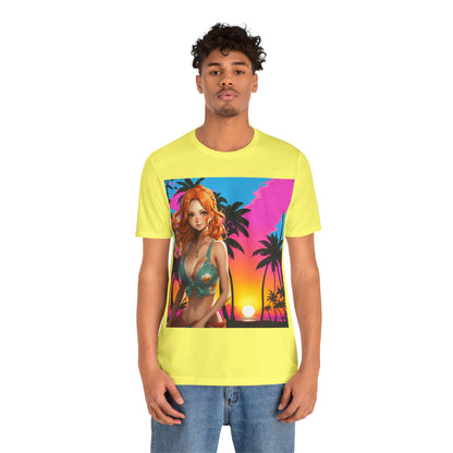 Summer Vibes |  Beach | Miami | Fun | Cute | Playful | HD Graphic | Unisex | Men's | Women's | Tee | T-Shirt