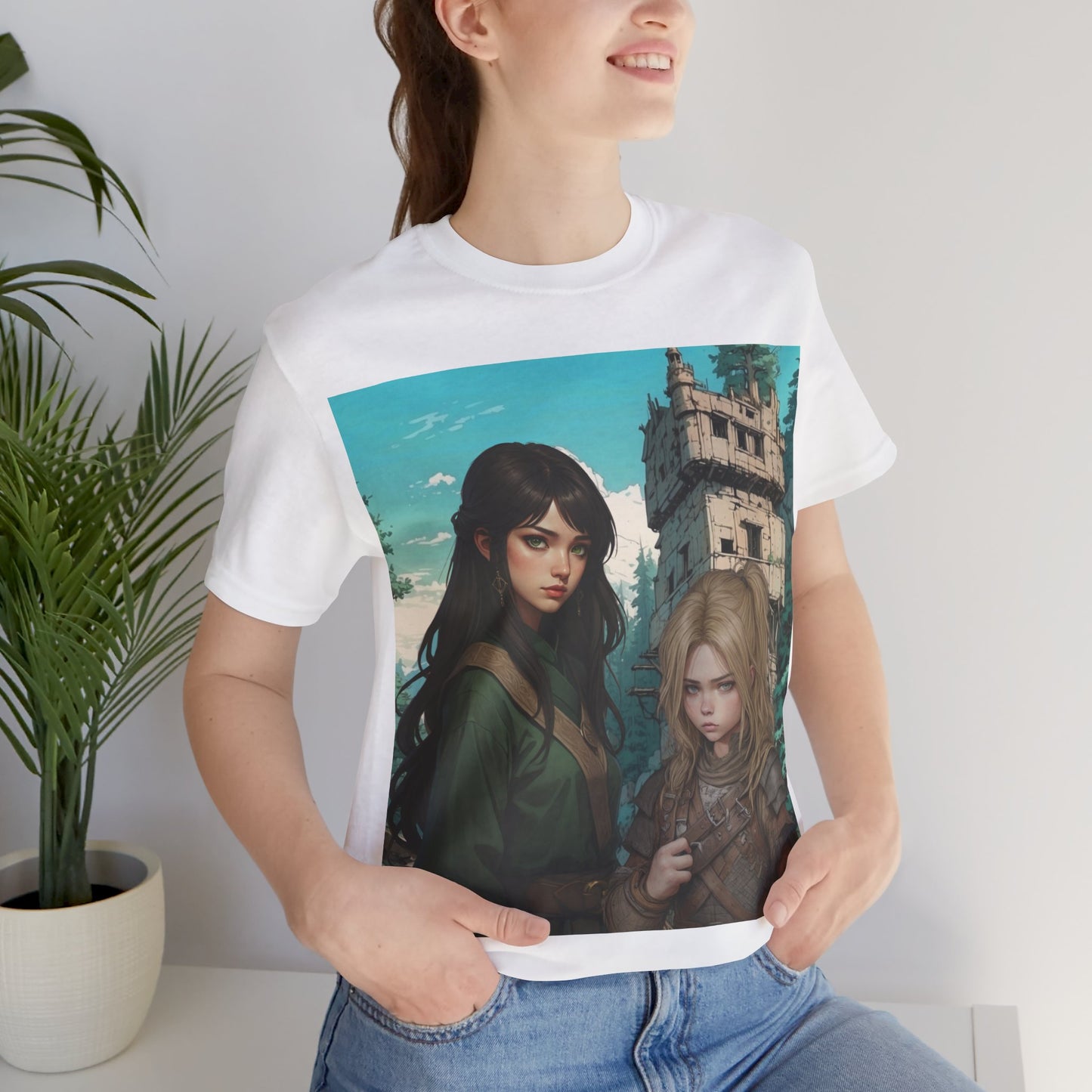 The Fallen Harbor | HD Graphic | Fantasy | Dungeons and Dragons | Unisex | Men's | Women's | Tee | T-Shirt