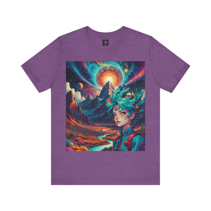 World Of Whimsy And Wonder | Abstract | Trippy Art | Shroomcore | Psychedelic | Unisex | Men's | Women's | Tee | T-Shirt