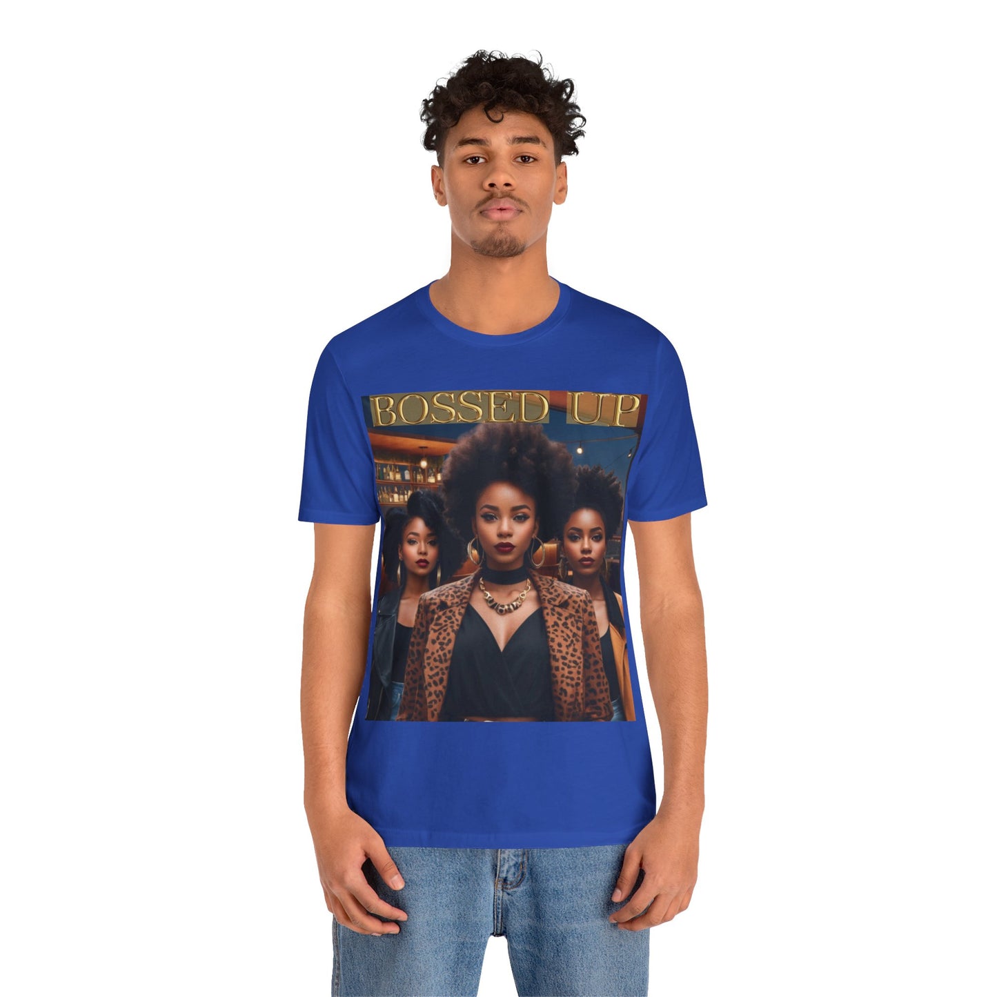 Bossed Up | HD Graphic | Black Girl Magic | Black Empowerment | Female Empowerment | Unisex | Men's | Women's | Tee | T-Shirt