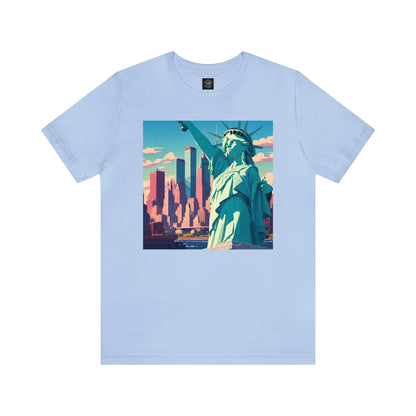 Statue of Liberty | Lady Liberty | Patriotic Gift | New York City | Independence Day | July 4th | USA | Freedom | Unisex | Men's | Women's | Tee | T-Shirt