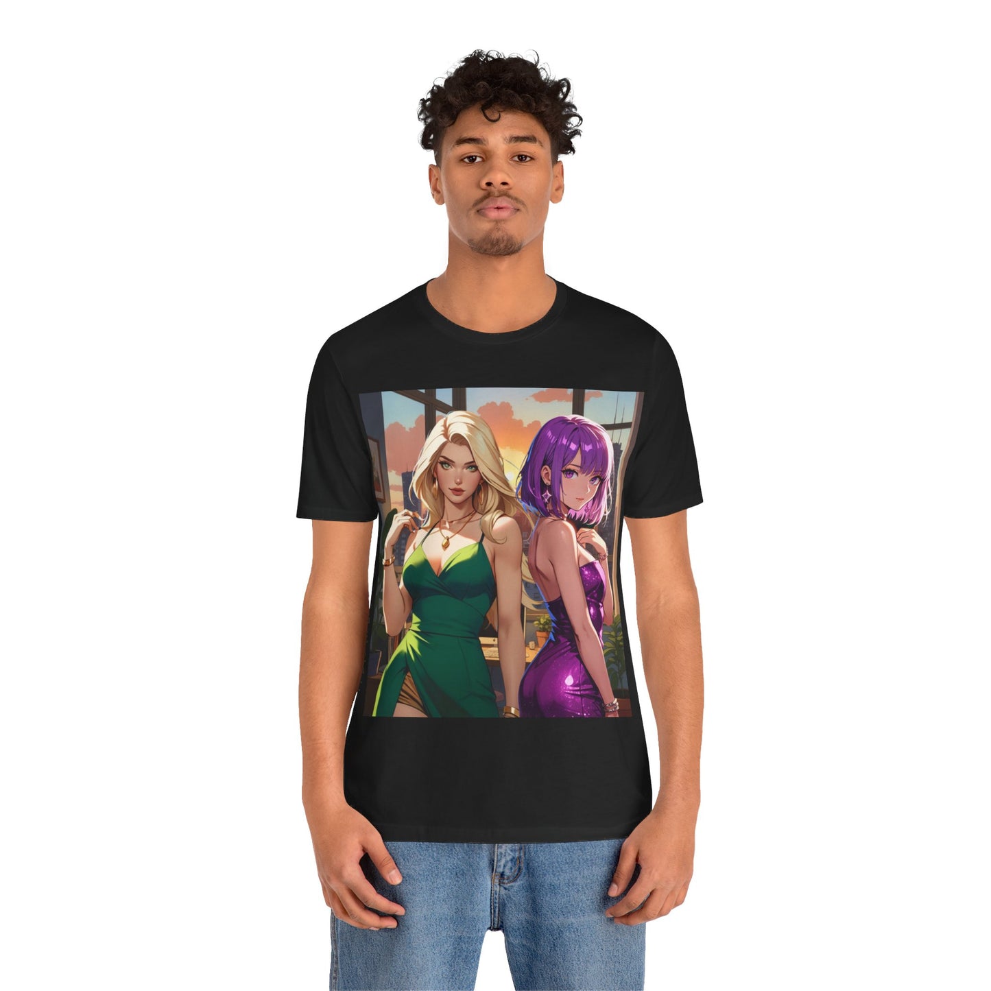 Girls Just Wanna Have Fun | HD Graphic | Party Girls | Anime | Unisex | Men's | Women's | Tee | T-Shirt