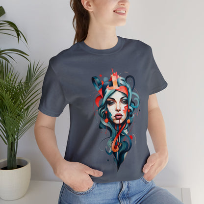 Abstract Woman's Face | HD Graphic | Classic Style | Men's | Women's | Tee | T-Shirt