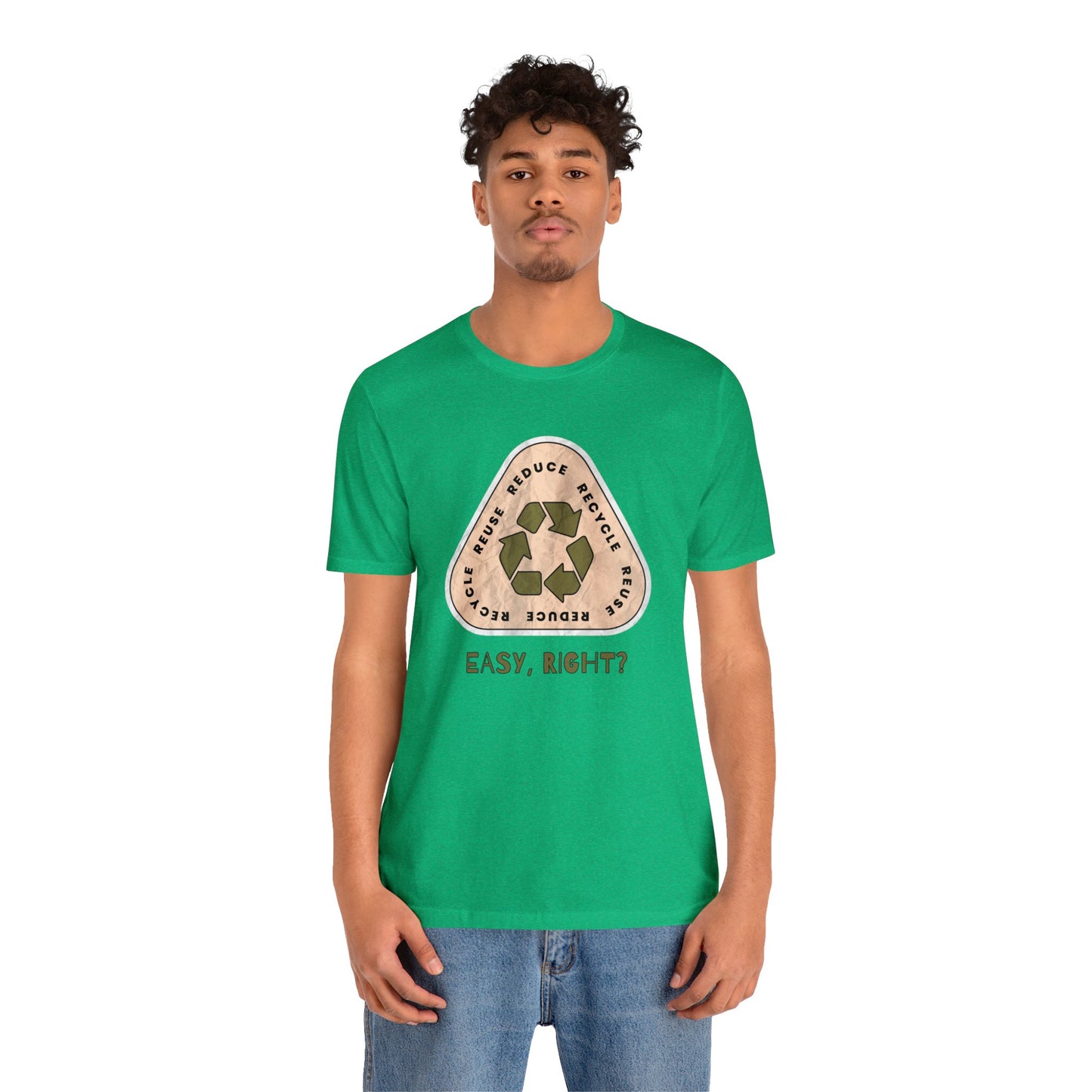 Recycle Tee | Enviormentalist Gift | Earth Day | Save The Planet | Conservationist | Mother Earth | Unisex | Men's | Women's | Tee | T-Shirt