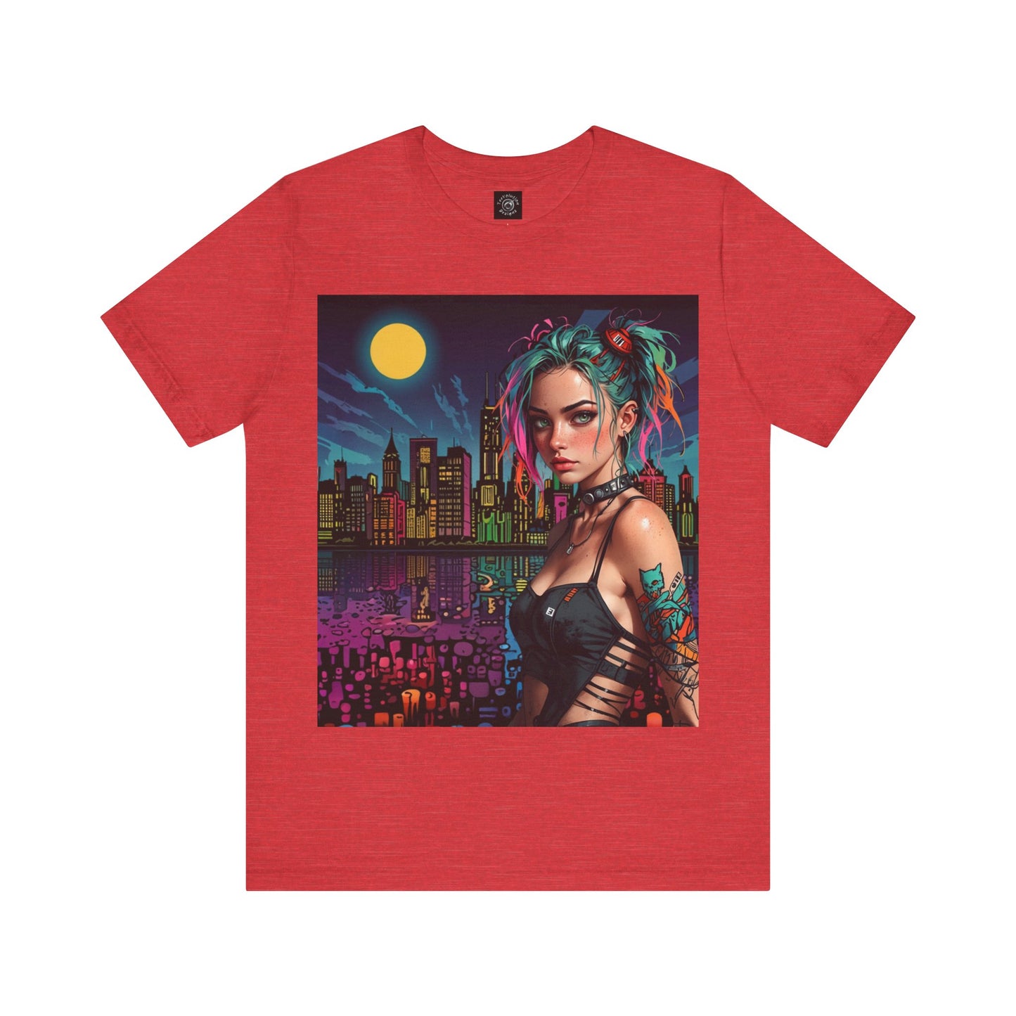 Cyberpunk Princess | Pastel | Cyberpunk | Unisex | Men's | Women's | Tee | T-Shirt