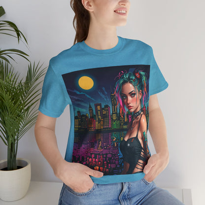 Cyberpunk Princess | Pastel | Cyberpunk | Unisex | Men's | Women's | Tee | T-Shirt