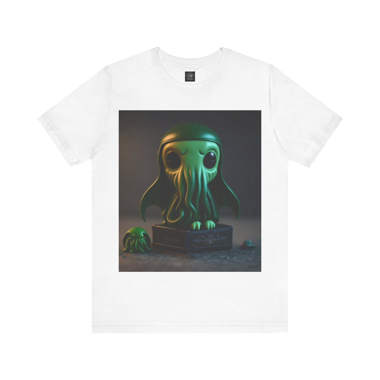 Cthulhu Pop Tee | H.P Lovecraft | The Book | Geek Gift | Fantasy Character | Sci Fi Lovers | Cute | Unisex | Men's | Women's | Tee | T-Shirt | Funko Style