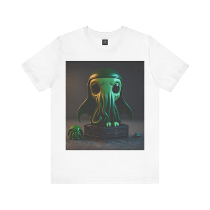 Cthulhu Pop Tee | H.P Lovecraft | The Book | Geek Gift | Fantasy Character | Sci Fi Lovers | Cute | Unisex | Men's | Women's | Tee | T-Shirt | Funko Style