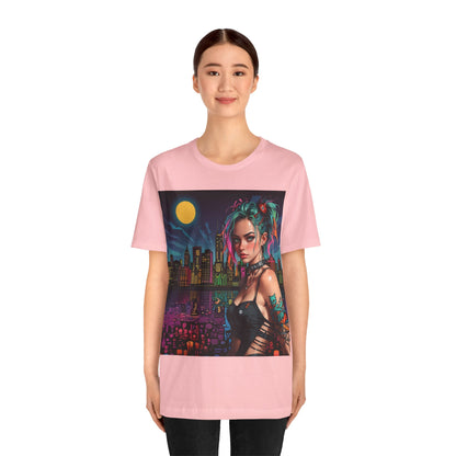 Cyberpunk Princess | Pastel | Cyberpunk | Unisex | Men's | Women's | Tee | T-Shirt