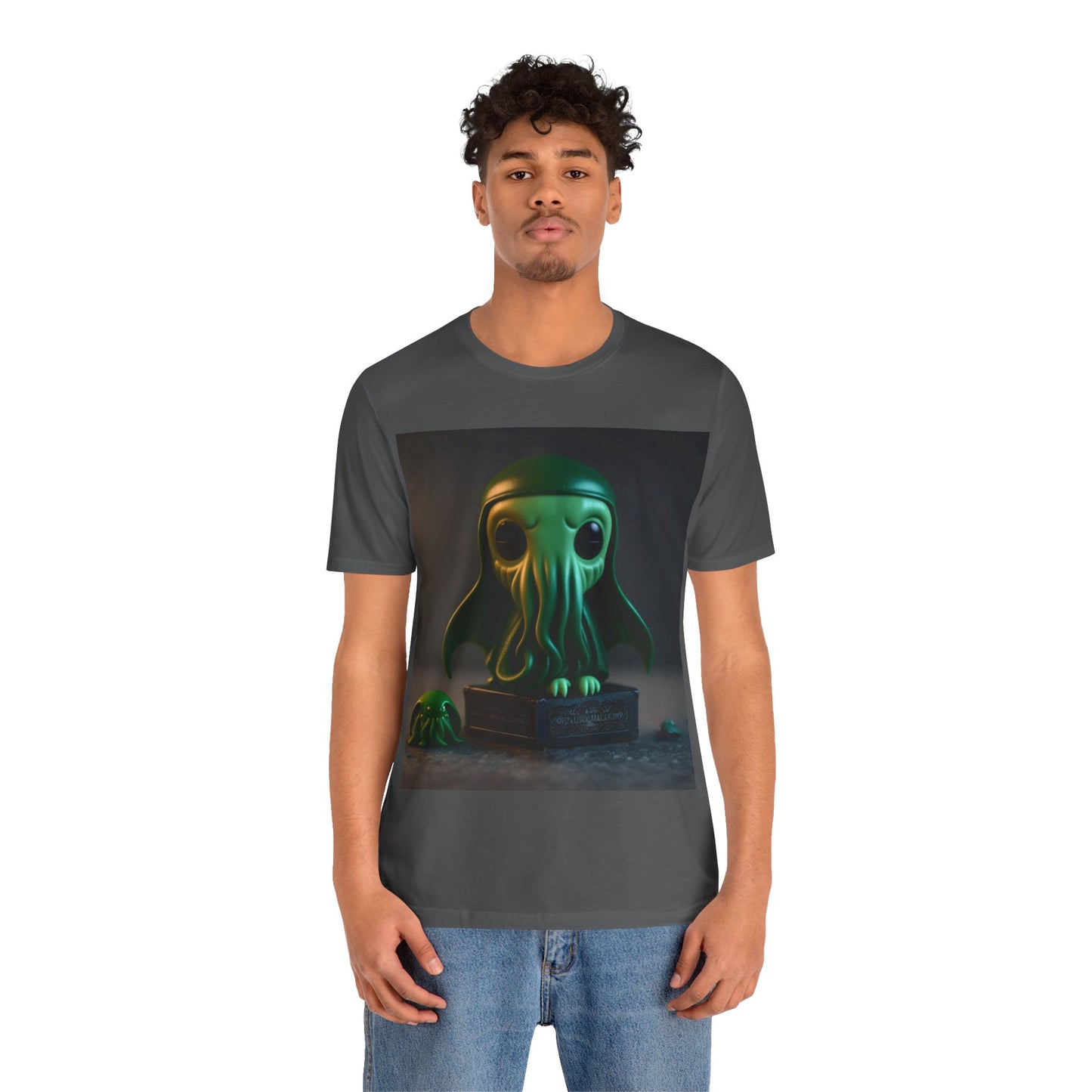 Cthulhu Pop Tee | H.P Lovecraft | The Book | Geek Gift | Fantasy Character | Sci Fi Lovers | Cute | Unisex | Men's | Women's | Tee | T-Shirt | Funko Style