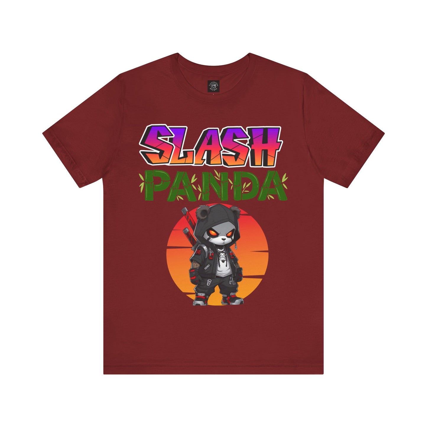 Slash Panda | Cute | Comic Book | Anime | Manga | Unisex | Men's | Women's | Tee | T-Shirt