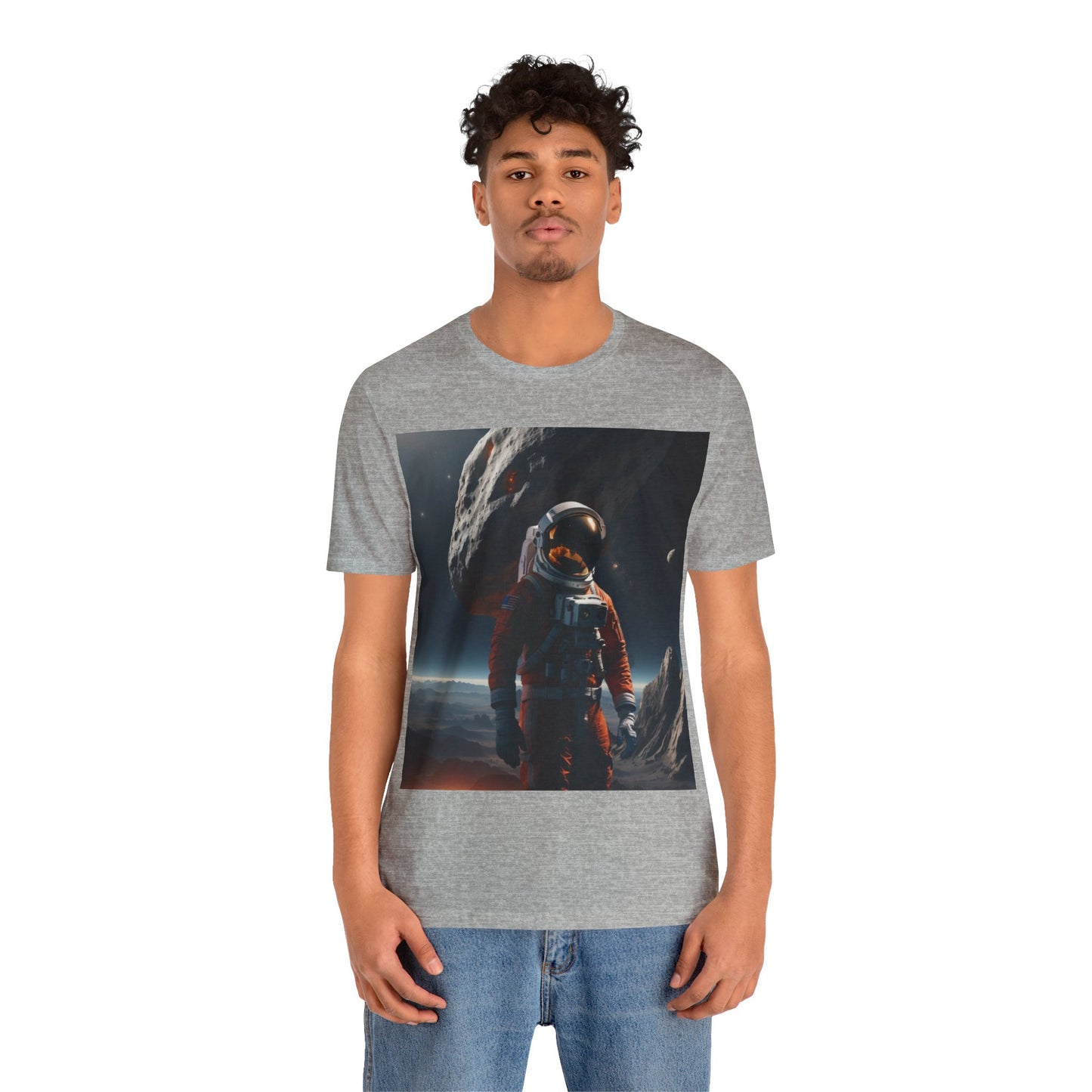 Final Frontier | HD Graphic | Space | Astronaut | Asteroid | Unisex | Men's | Women's | Tee | T-Shirt