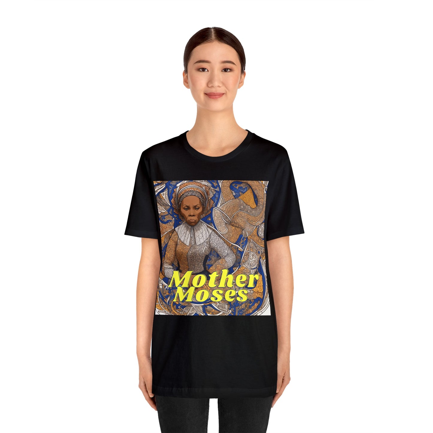 Harriet Tubman | T-Shirt | Mother Moses | Black History | Freedom Fighter | Insprirational Gift | Historical Women | Unisex | Men's | Women's | Front & Back | Tee