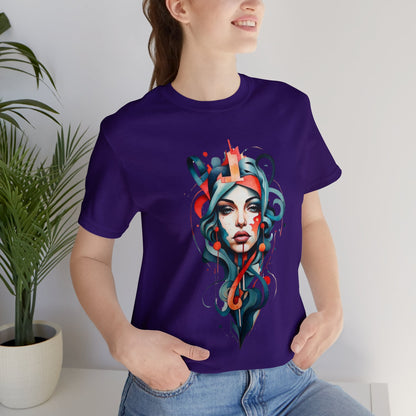 Abstract Woman's Face | HD Graphic | Classic Style | Men's | Women's | Tee | T-Shirt