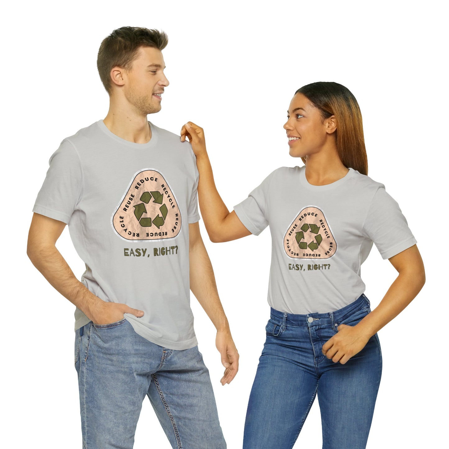 Recycle Tee | Enviormentalist Gift | Earth Day | Save The Planet | Conservationist | Mother Earth | Unisex | Men's | Women's | Tee | T-Shirt