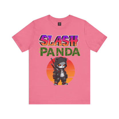 Slash Panda | Cute | Comic Book | Anime | Manga | Unisex | Men's | Women's | Tee | T-Shirt