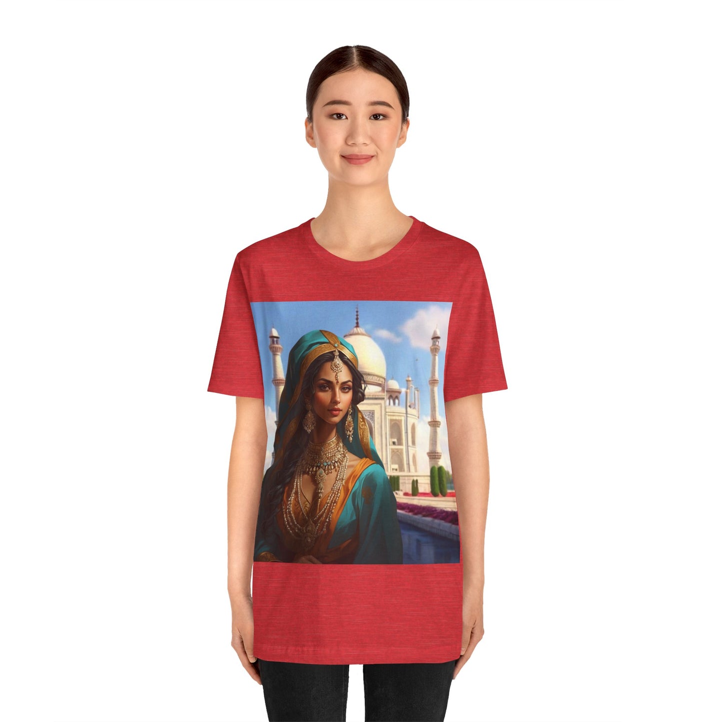 Shuddh Saundary | Taj Mahal | Pure Beauty | HD Graphic | Unisex | Men's | Women's | Tee | T-Shirt