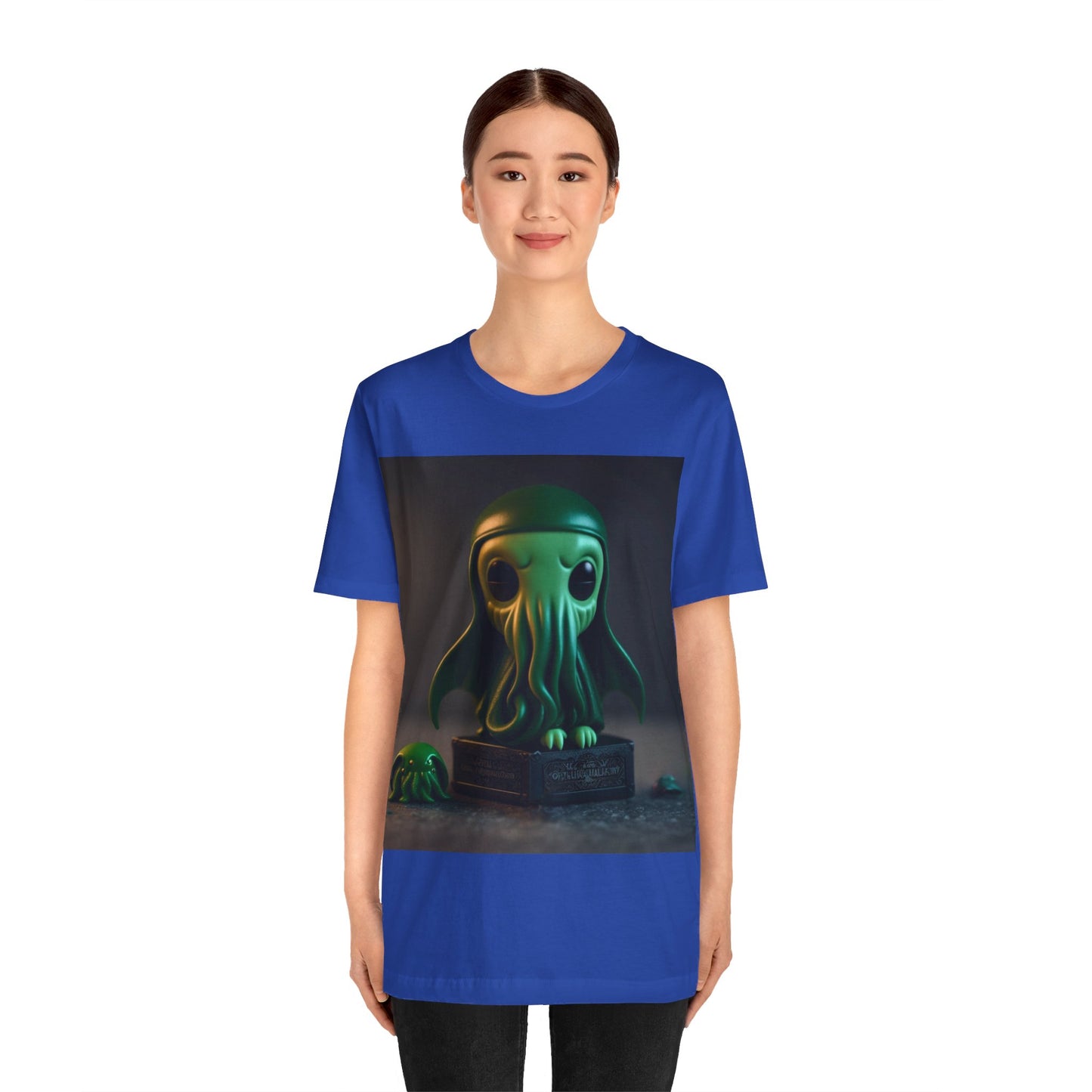 Cthulhu Pop Tee | H.P Lovecraft | The Book | Geek Gift | Fantasy Character | Sci Fi Lovers | Cute | Unisex | Men's | Women's | Tee | T-Shirt | Funko Style