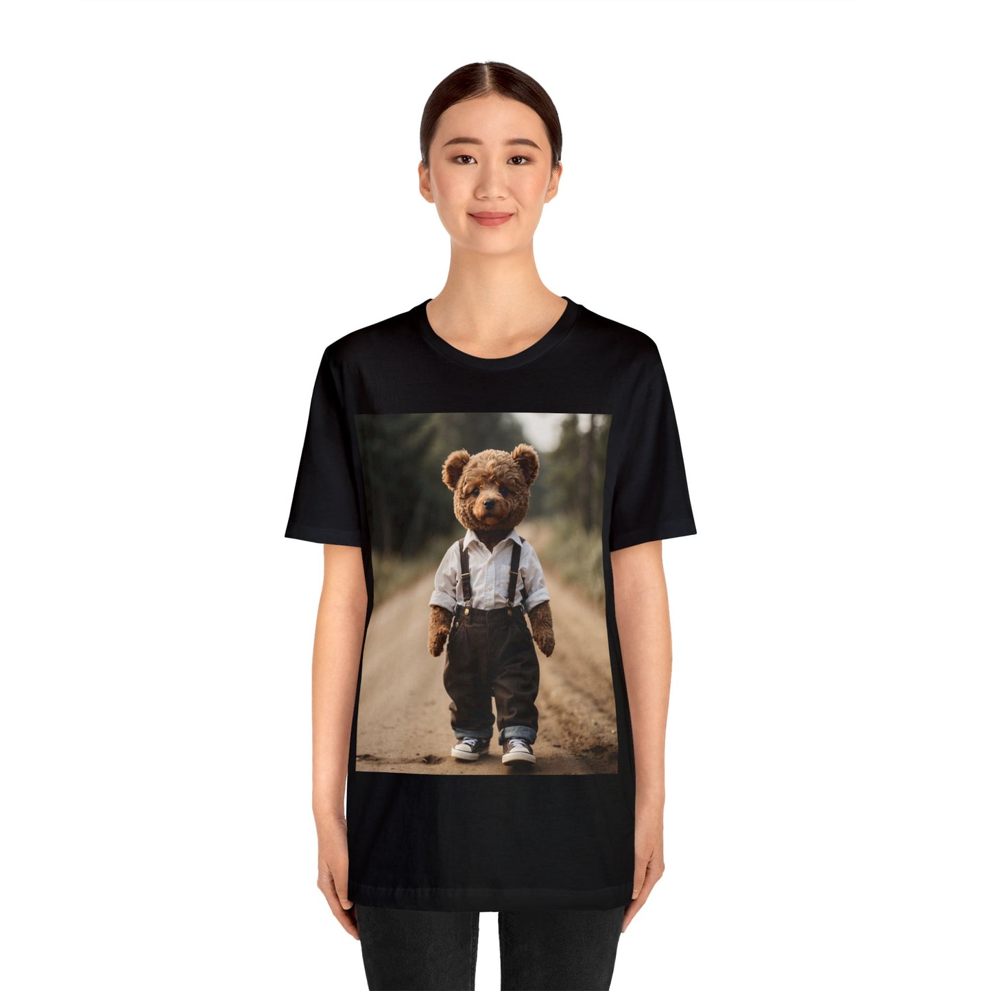 Theodore Edward Bear | Photorealism | Art | Cute| Teddy Bear| Ted E. Bear | HD Graphics | Unisex | Men's | Women's | Tee | T-Shirt