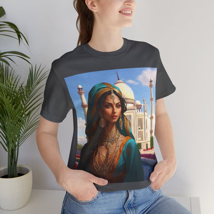 Shuddh Saundary | Taj Mahal | Pure Beauty | HD Graphic | Unisex | Men's | Women's | Tee | T-Shirt