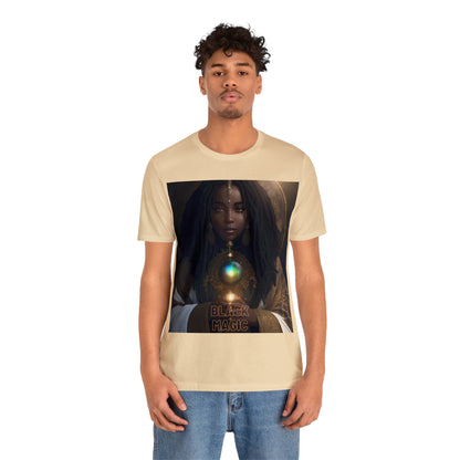 Black Magic | Tee | Priestess | Afrocentric | HD Graphic | Black Fantasy Character | Strong Women | Unisex | Men's | Women's | Tee | T-Shirt