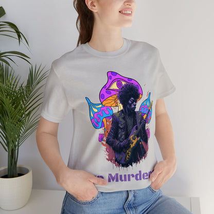 Axe Murderer | Guitar Hero | Psychedelic | Mushroom | Trippy | Unisex | Men's | Women's | Tee | T-Shirt