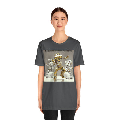 Dancing Robot | Tee | Party Gift | Rave | Techno | House Music | Hip Hop | Fun | Unisex | Men's | Women's | HD Graphics | All Ages | Cool | T-Shirt