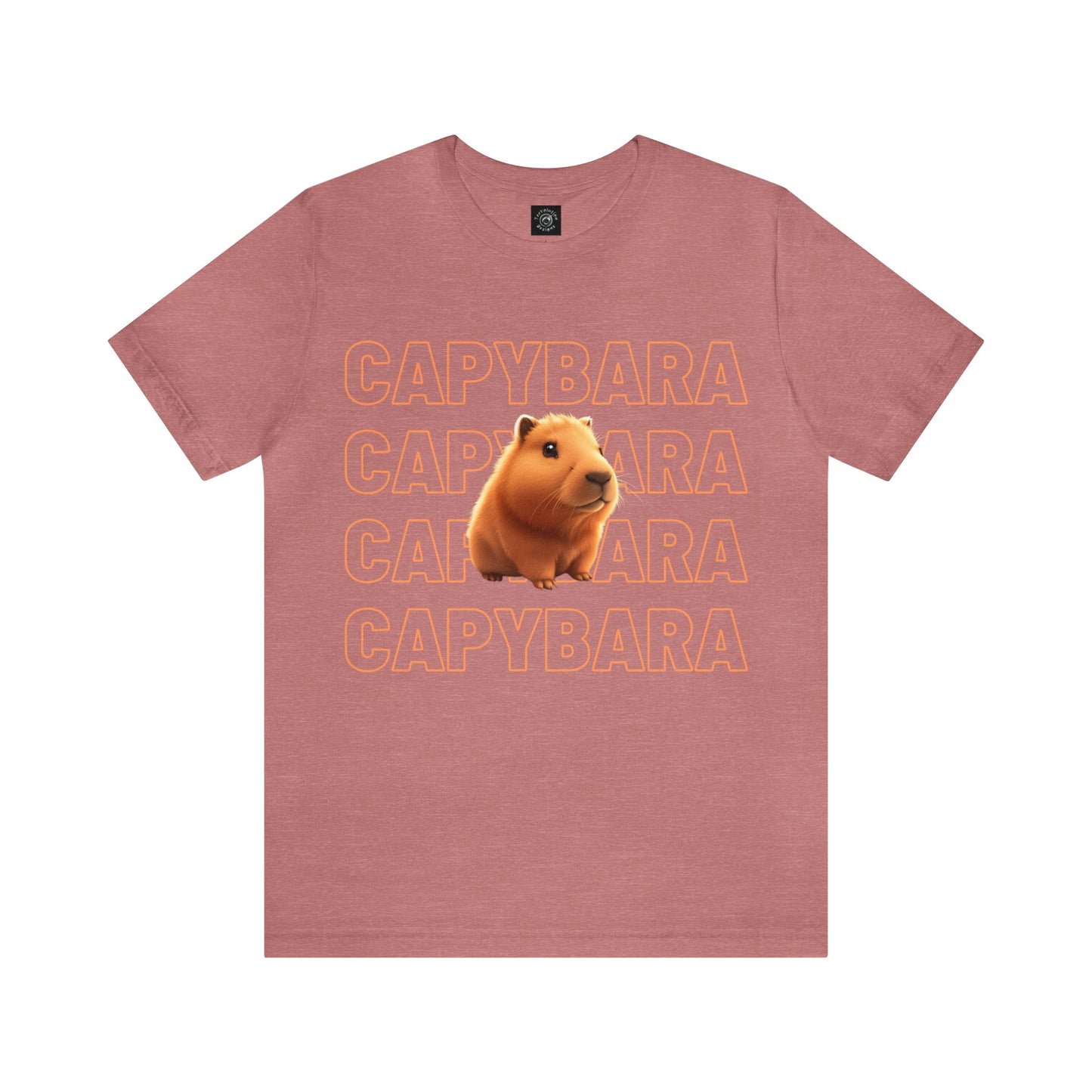 Capybara | Tik Tok | Animal Print | Cute | South America | Wildlife | Nature Lover's Gift | Unisex | Men's | Women's | Tee | T-Shirt