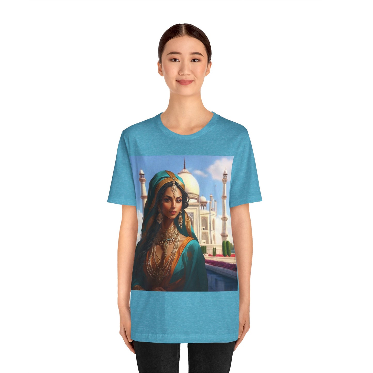 Shuddh Saundary | Taj Mahal | Pure Beauty | HD Graphic | Unisex | Men's | Women's | Tee | T-Shirt