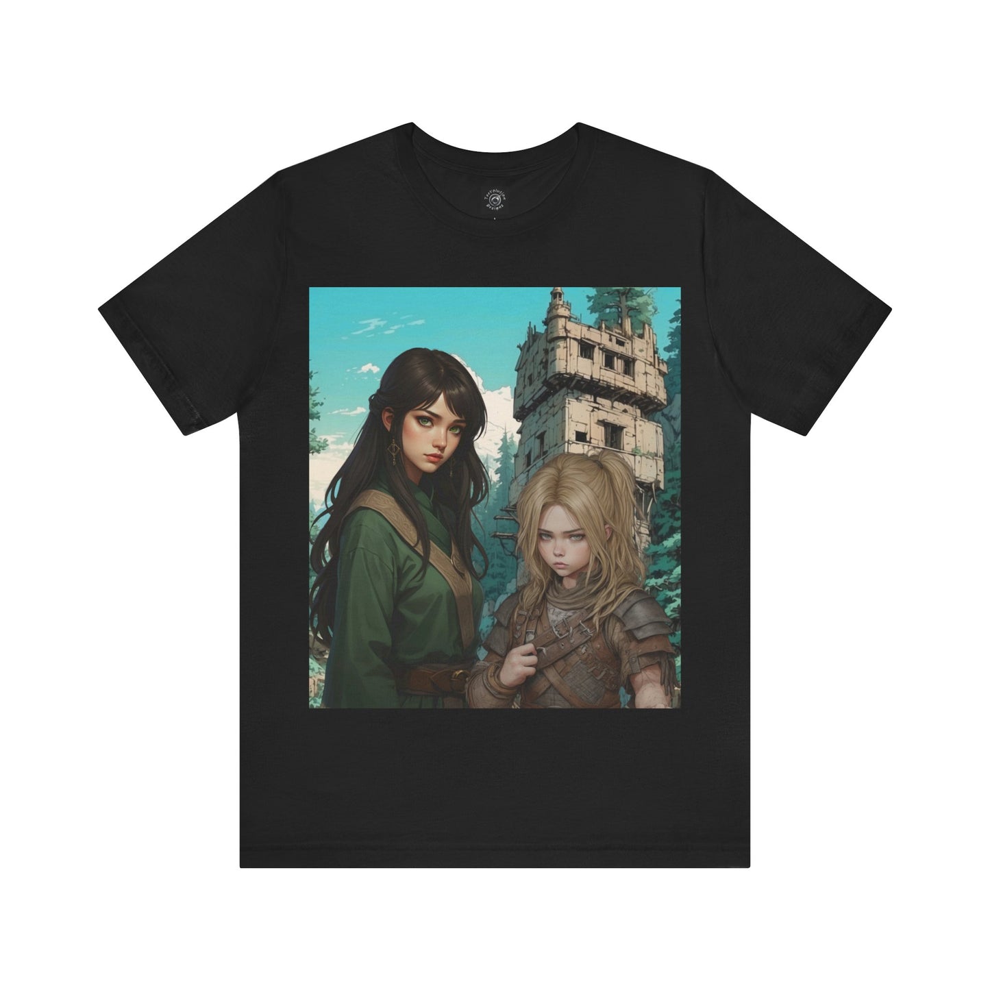 The Fallen Harbor | HD Graphic | Fantasy | Dungeons and Dragons | Unisex | Men's | Women's | Tee | T-Shirt