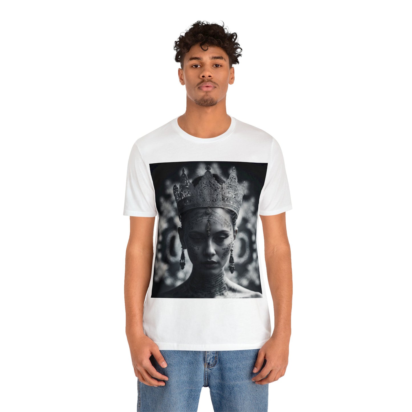 You Should See Me In A Crown | Photorealistic Graphic | Art | Tattooed Woman | Unisex | Men's | Women's | Tee | T-Shirt