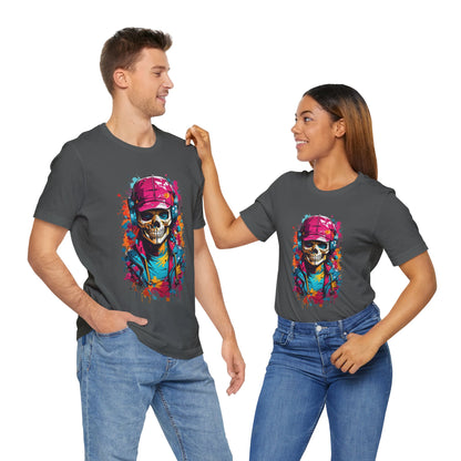 Colorful Skull | Gamer | Music | Intense | Unisex | Men's | Women's | Tee | T-Shirt