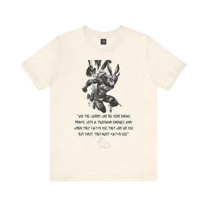 Don't Go Tharn | Watership Down | Quote | Richard Adams | Rabbit | Comic Art | Bunny | Unisex | Men's | Women's | Tee | T-Shirt