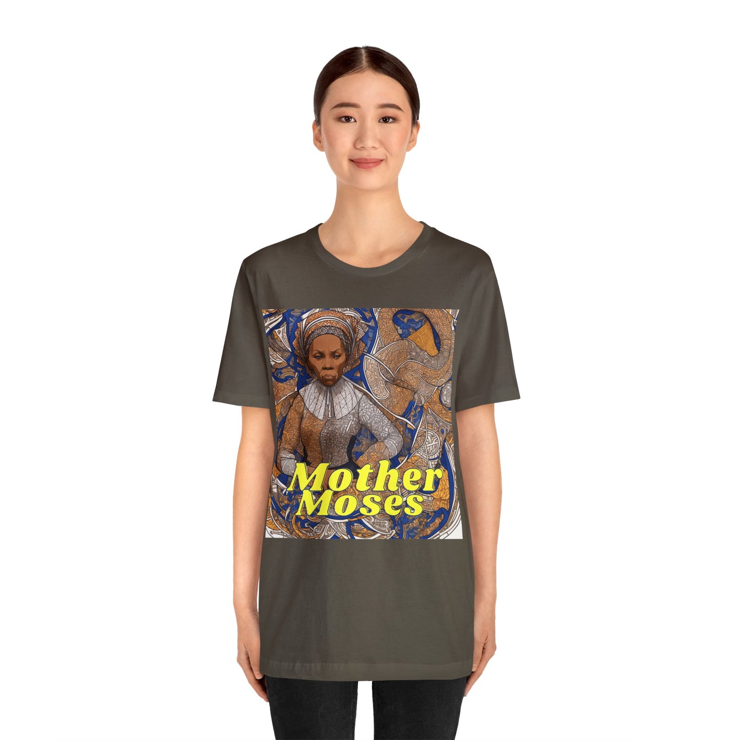 Harriet Tubman | T-Shirt | Mother Moses | Black History | Freedom Fighter | Insprirational Gift | Historical Women | Unisex | Men's | Women's | Front & Back | Tee