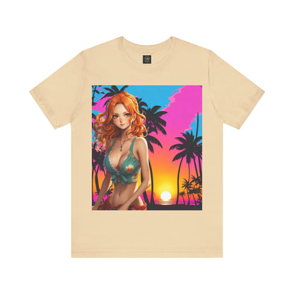 Summer Vibes |  Beach | Miami | Fun | Cute | Playful | HD Graphic | Unisex | Men's | Women's | Tee | T-Shirt