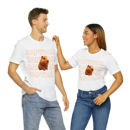 Capybara | Tik Tok | Animal Print | Cute | South America | Wildlife | Nature Lover's Gift | Unisex | Men's | Women's | Tee | T-Shirt