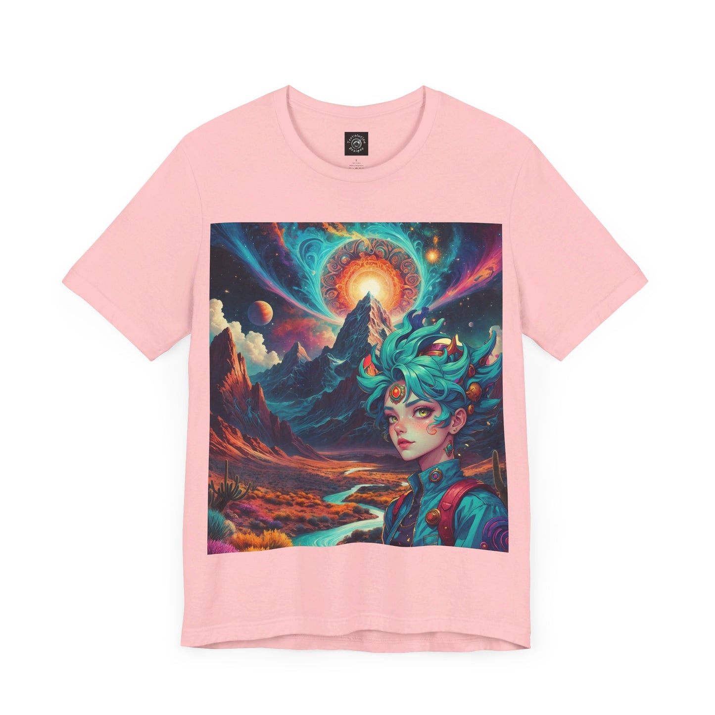 World Of Whimsy And Wonder | Abstract | Trippy Art | Shroomcore | Psychedelic | Unisex | Men's | Women's | Tee | T-Shirt