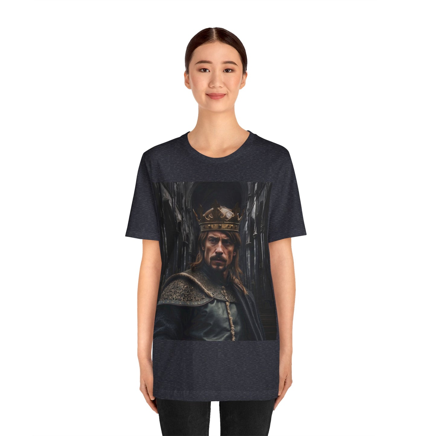 Uneasy Lies The Head | HD Graphic | King | Medieval | Unisex | Men's | Women's | Tee | T-Shirt