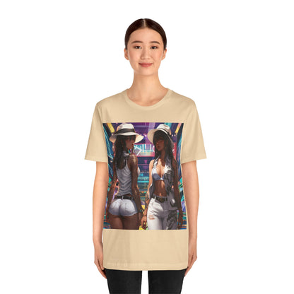 Girls Night Out | HD Graphic | Anime Style | Party | 2 Girls 1 Shirt | Unisex | Men's | Women's | Tee | T-Shirt