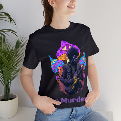 Axe Murderer | Guitar Hero | Psychedelic | Mushroom | Trippy | Unisex | Men's | Women's | Tee | T-Shirt