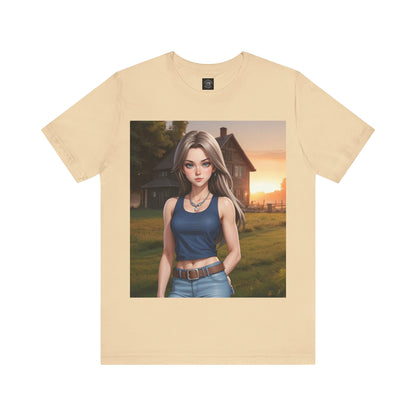 Country Girl | HD Graphic | Pretty Girl | Unisex | Men's | Women's | Tee | T-Shirt