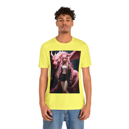 Dragon Lady | Fantasy | Anime | Gamer | HD Graphic | Unisex | Men's | Women's | Tee | T-Shirt