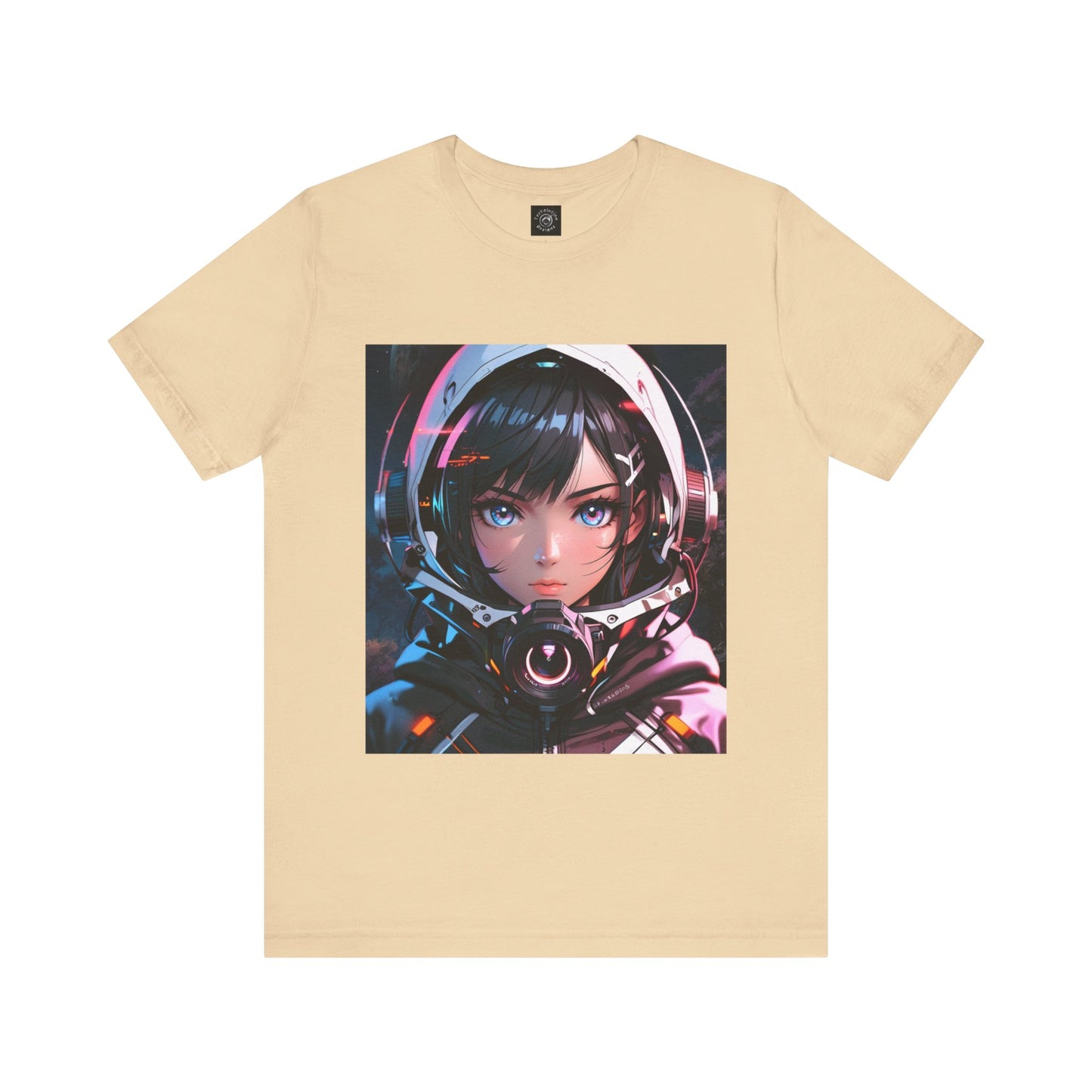 Starlit Stunner | HD Graphic | Sci-Fi | Anime | Woman Astronaut | Unisex | Men's | Women's | Tee | T-Shirt