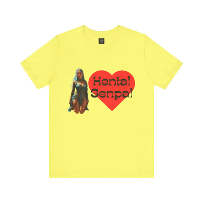 Hentai Senpai | Anime | CGI | Gamer | Fantasy Girl | Geek Gift | Unisex | Men's | Women's | Tee | T-Shirt