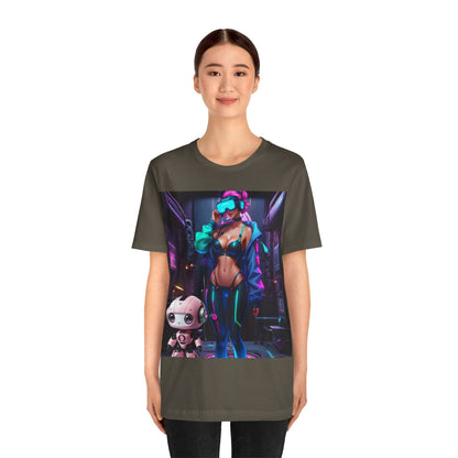 Cyber Cuties | HD Graphic | Anime | Cyber Punk | Unisex | Men's | Women's | Tee | T-Shirt