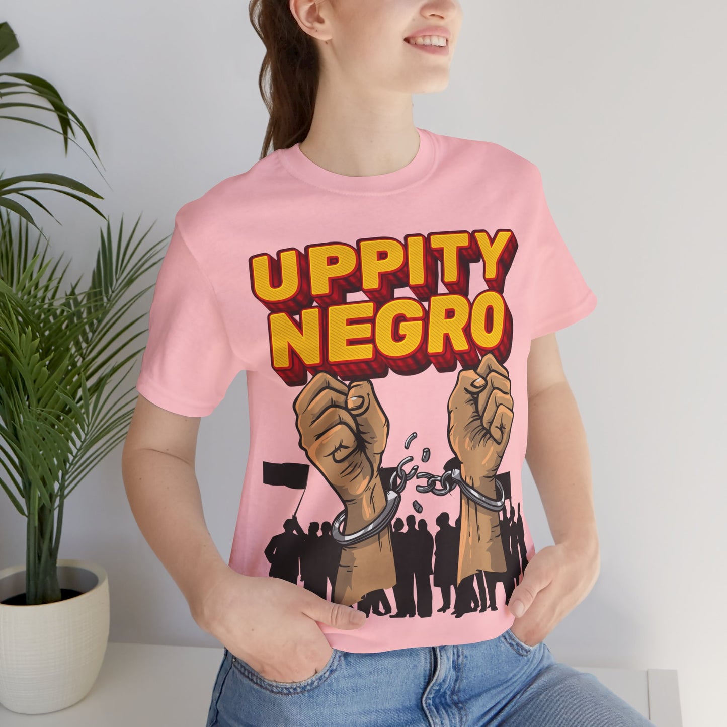 Uppity Negro | Black Empowerment | BLM | Black Power | Pro-Black | Revolutionary | Unisex | Men's | Women's | Tee | T-Shirt