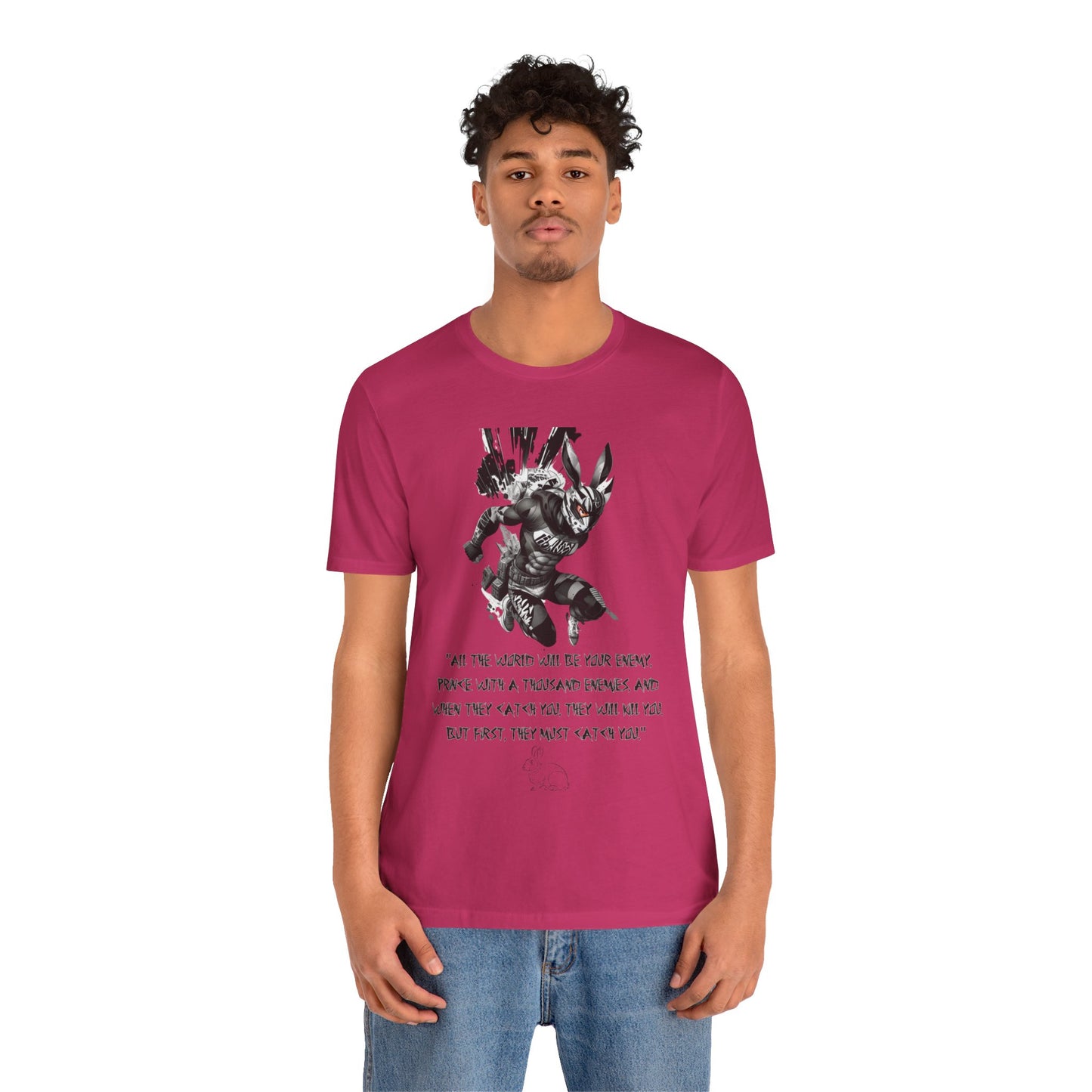 Don't Go Tharn | Watership Down | Quote | Richard Adams | Rabbit | Comic Art | Bunny | Unisex | Men's | Women's | Tee | T-Shirt