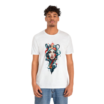 Abstract Woman's Face | HD Graphic | Classic Style | Men's | Women's | Tee | T-Shirt