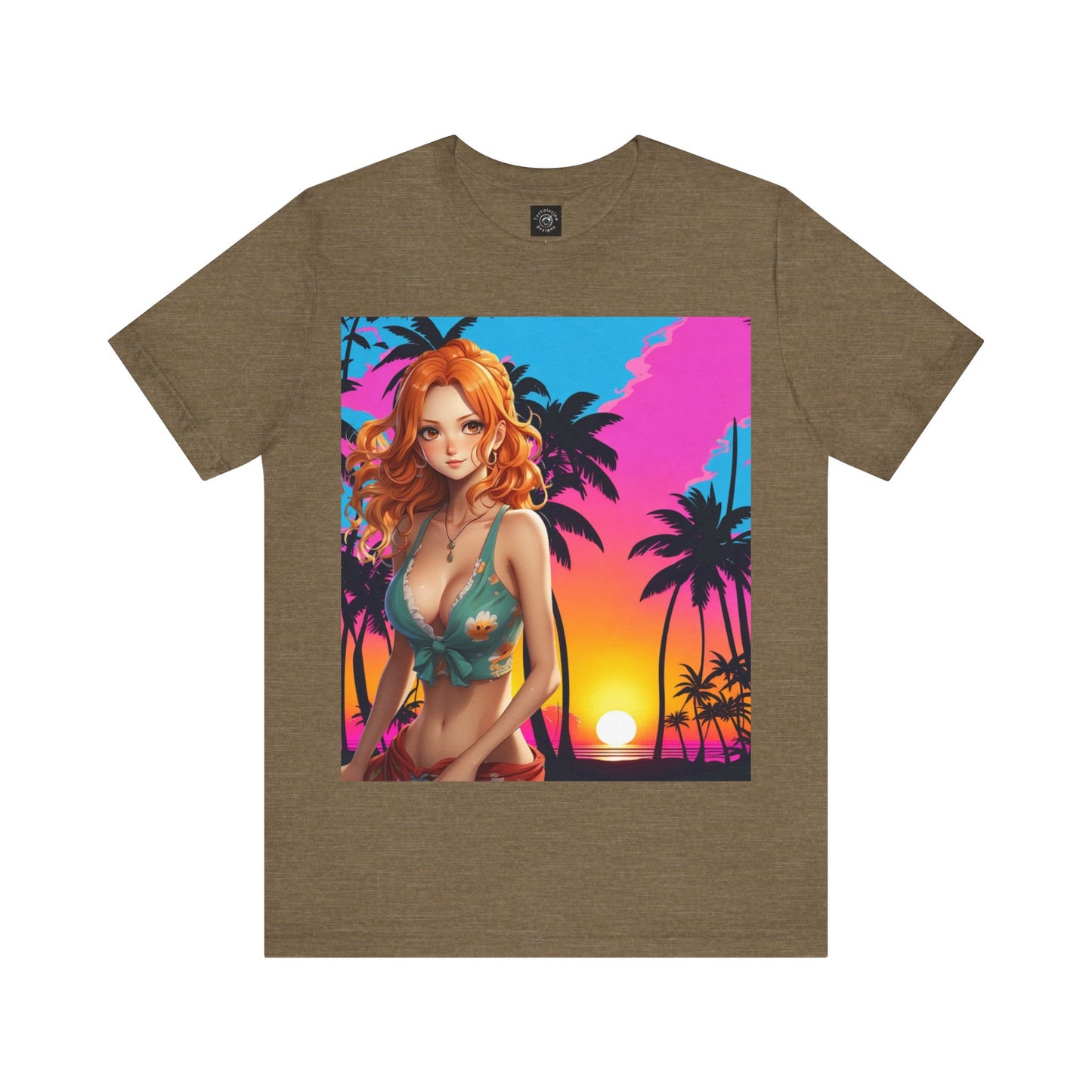 Summer Vibes |  Beach | Miami | Fun | Cute | Playful | HD Graphic | Unisex | Men's | Women's | Tee | T-Shirt